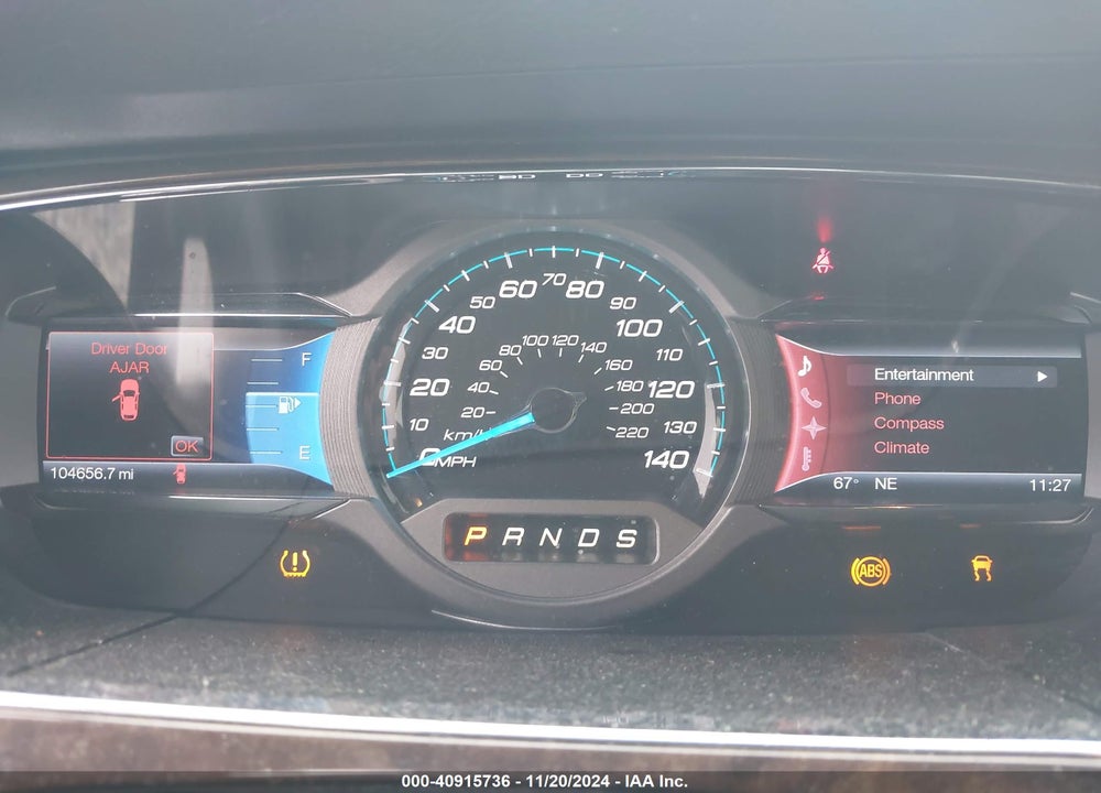 2013 FORD TAURUS LIMITED VIN: 1FAHP2F89DG204144