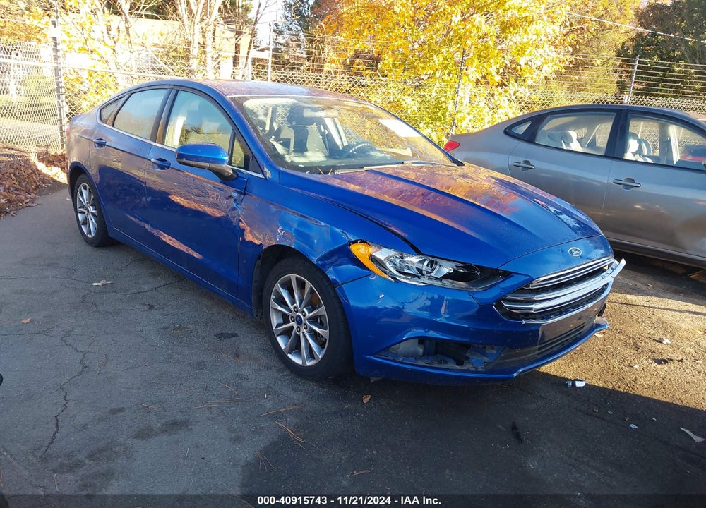 2017 FORD FUSION SE VIN: 3FA6P0H74HR125558