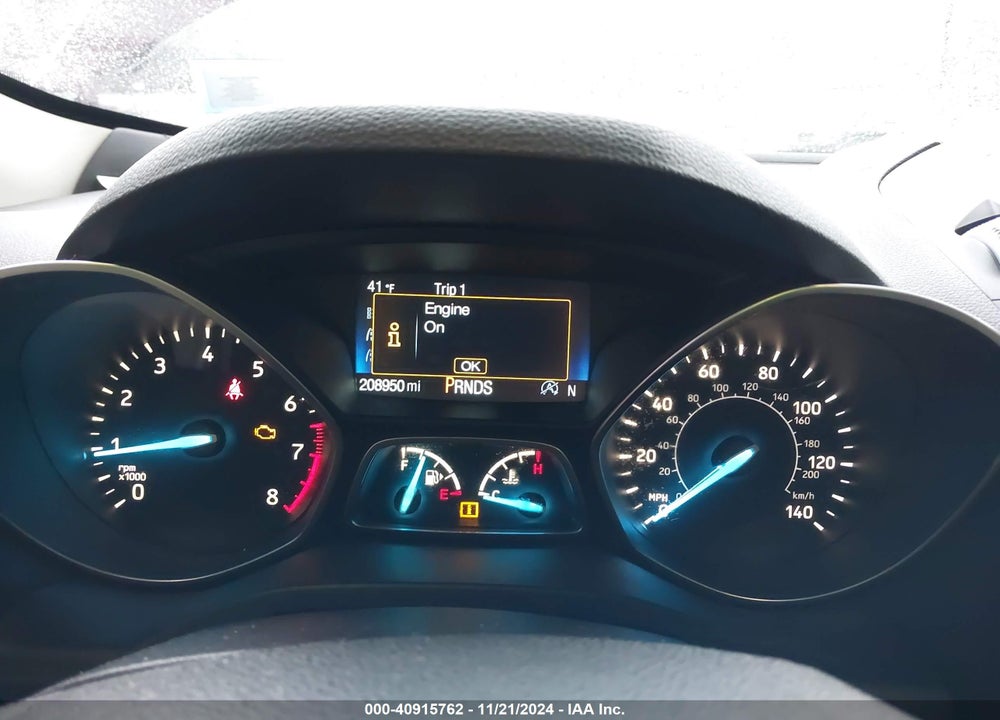 2017 FORD ESCAPE SE VIN: 1FMCU9G94HUB22001