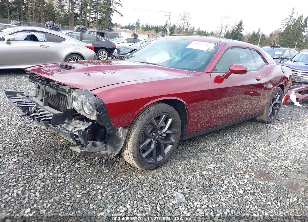 2021 DODGE CHALLENGER R/T VIN: 2C3CDZBT0MH568218
