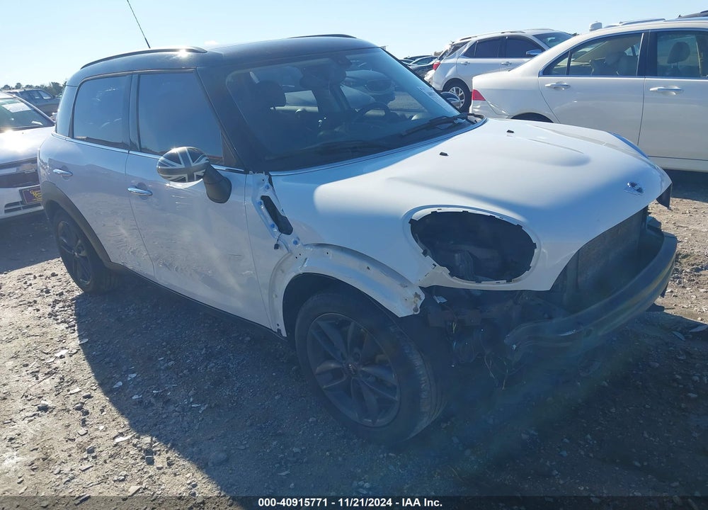 2013 MINI COUNTRYMAN COOPER S VIN: WMWZC3C51DWP22844