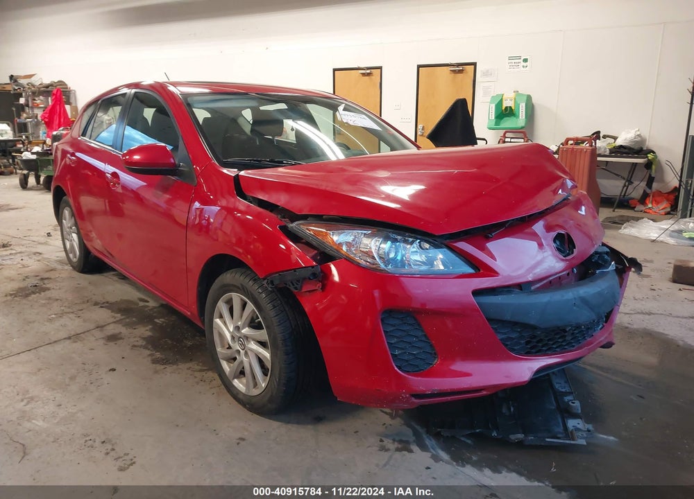 2013 MAZDA 3 I TOURING VIN: JM1BL1LP5D1833274