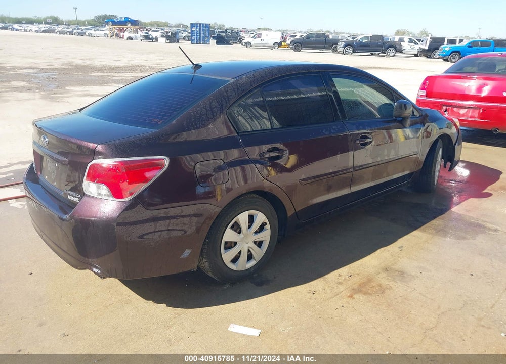 2012 SUBARU IMPREZA 2.0I VIN: JF1GJAA67CH023467