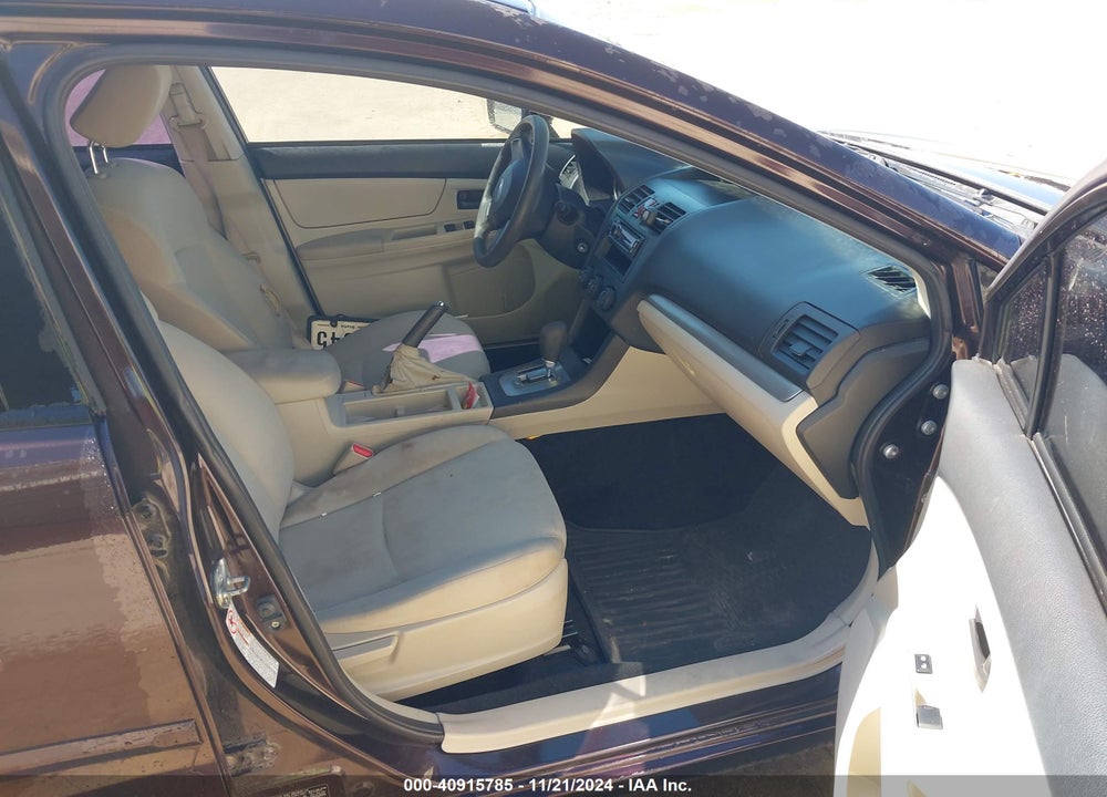 2012 SUBARU IMPREZA 2.0I VIN: JF1GJAA67CH023467