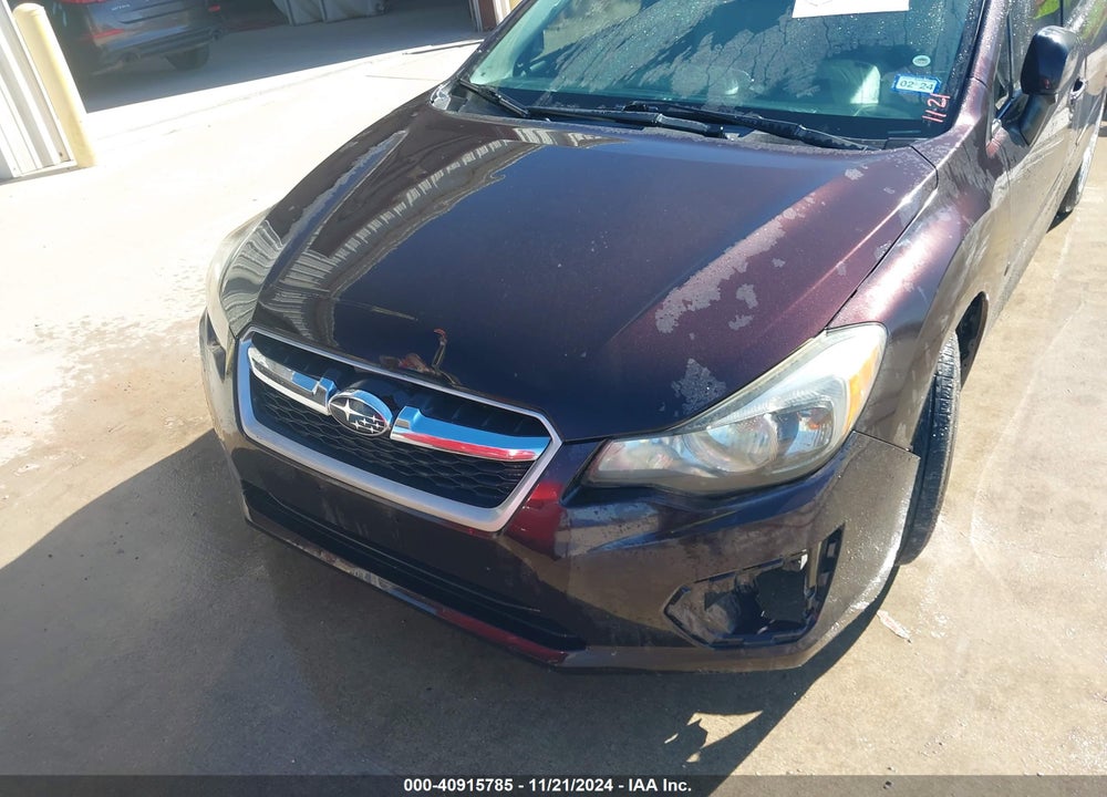 2012 SUBARU IMPREZA 2.0I VIN: JF1GJAA67CH023467