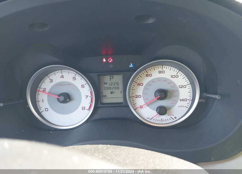 2012 SUBARU IMPREZA 2.0I VIN: JF1GJAA67CH023467