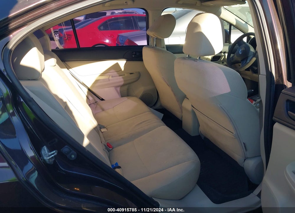 2012 SUBARU IMPREZA 2.0I VIN: JF1GJAA67CH023467