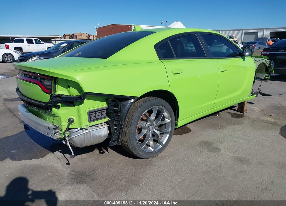 2023 DODGE CHARGER SXT VIN: 2C3CDXBG9PH568729
