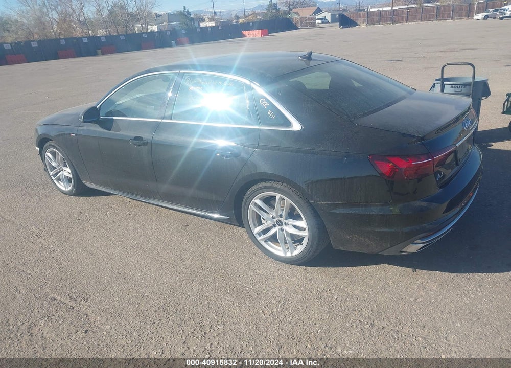 2024 AUDI A4 PREMIUM PLUS 45 TFSI S LINE QUATTRO S TRONIC VIN: WAUEAAF42RN013896