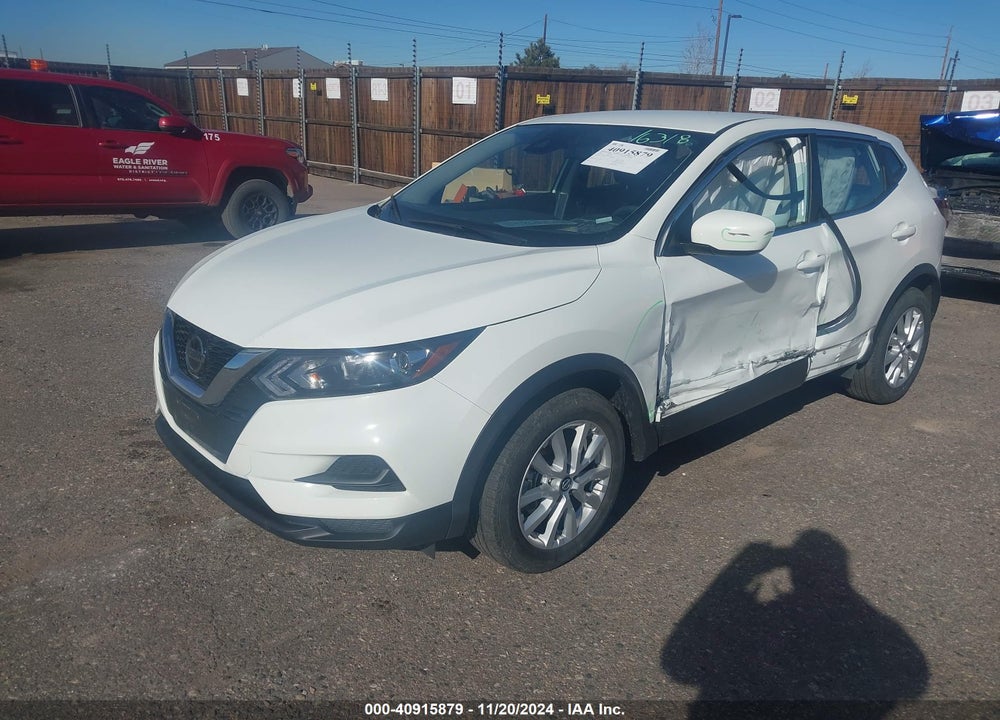 2022 NISSAN ROGUE SPORT S FWD XTRONIC CVT VIN: JN1BJ1AV0NW344926