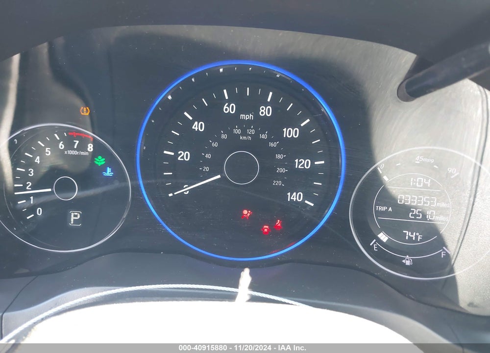2022 HONDA HR-V 2WD LX VIN: 3CZRU5H34NM728538