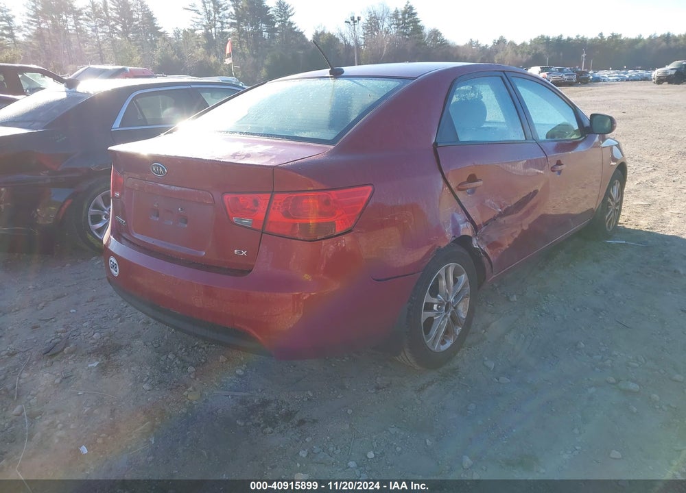 2012 KIA FORTE EX VIN: KNAFU4A26C5569932