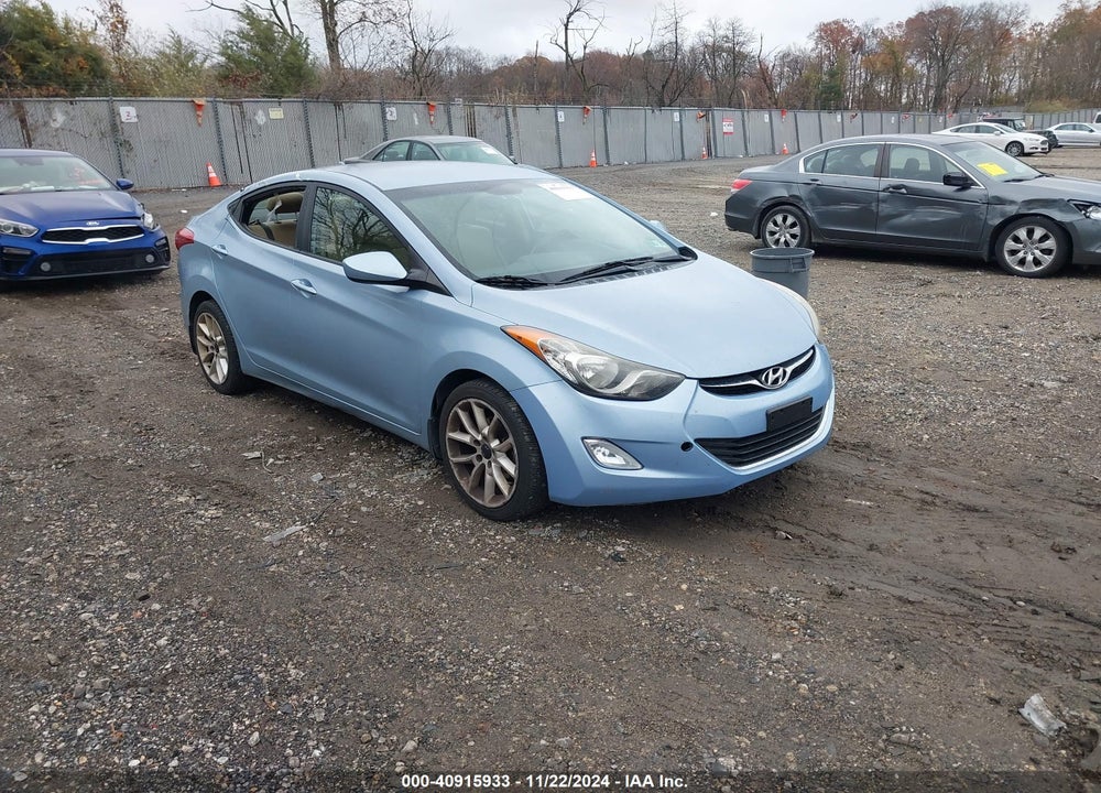 2013 HYUNDAI ELANTRA GLS VIN: KMHDH4AE0DU497816