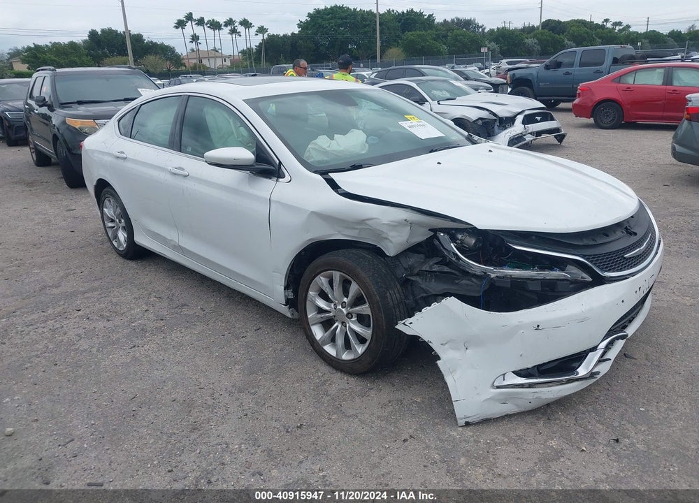 2015 CHRYSLER 200 C VIN: 1C3CCCCB2FN760000