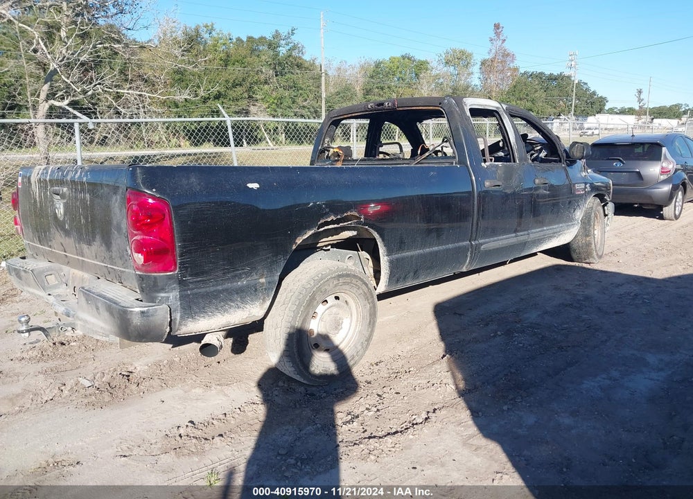 2007 DODGE RAM 2500 ST VIN: 3D7KR28C87G724071