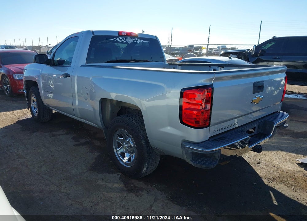 2015 CHEVROLET SILVERADO 1500 LS VIN: 1GCNCPEHXFZ438274