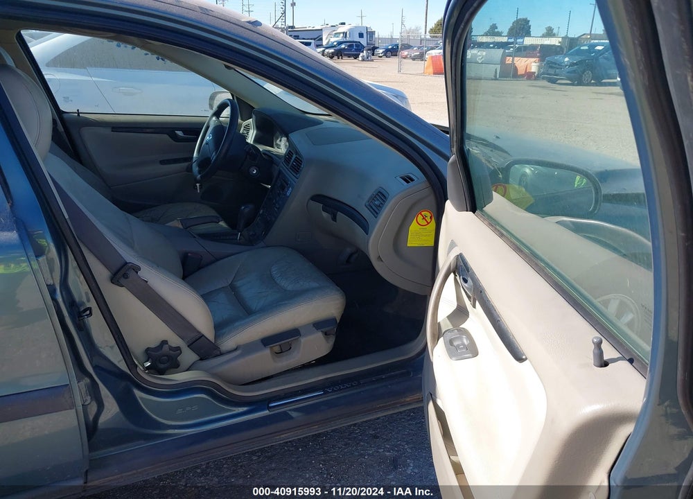 2002 VOLVO S60 2.4 VIN: YV1RS61R122128640