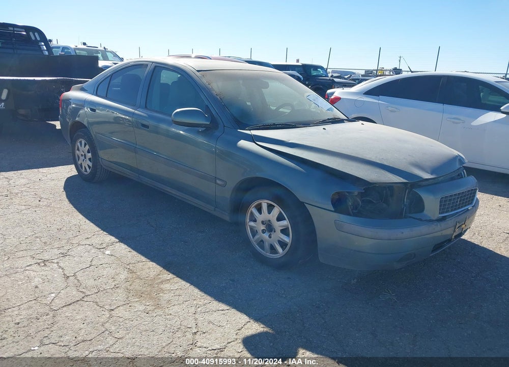 2002 VOLVO S60 2.4 VIN: YV1RS61R122128640