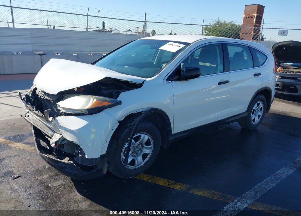 2014 HONDA CR-V LX VIN: 5J6RM3H3XEL005332