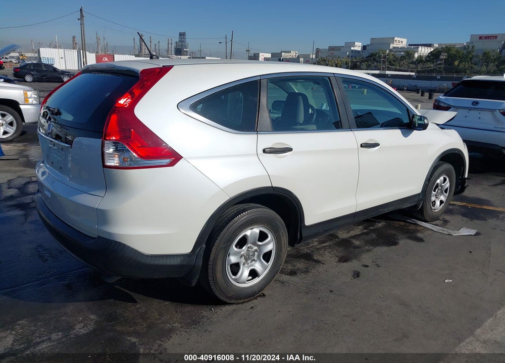 2014 HONDA CR-V LX VIN: 5J6RM3H3XEL005332