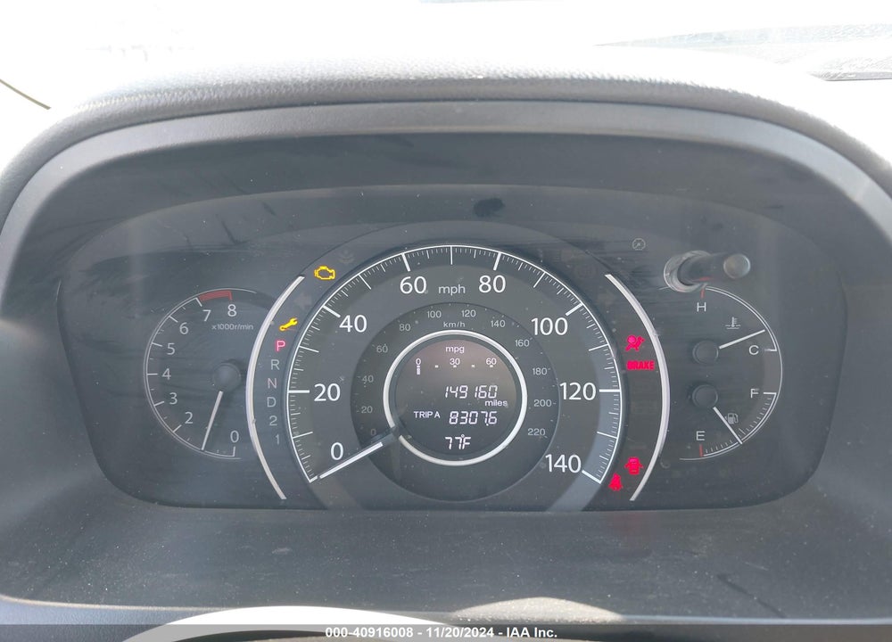 2014 HONDA CR-V LX VIN: 5J6RM3H3XEL005332