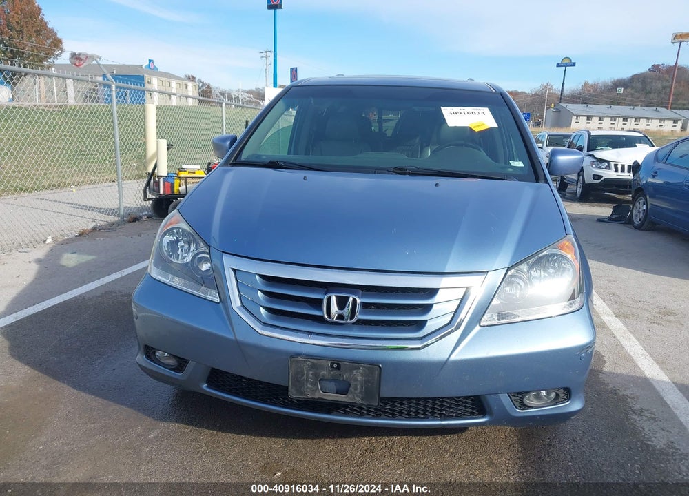2010 HONDA ODYSSEY TOURING VIN: 5FNRL3H94AB020144