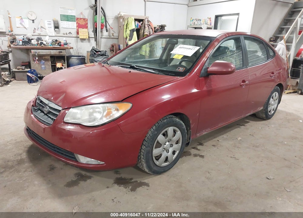 2008 HYUNDAI ELANTRA GLS/SE VIN: KMHDU46D88U524231
