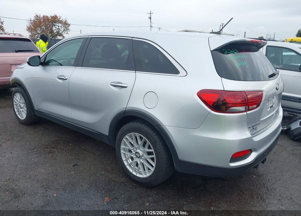 2019 KIA SORENTO 3.3L LX VIN: 5XYPGDA57KG570814