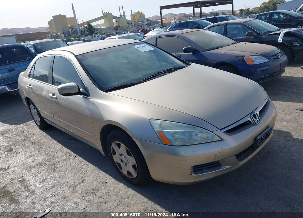 2006 HONDA ACCORD 2.4 LX VIN: 1HGCM56476A135568