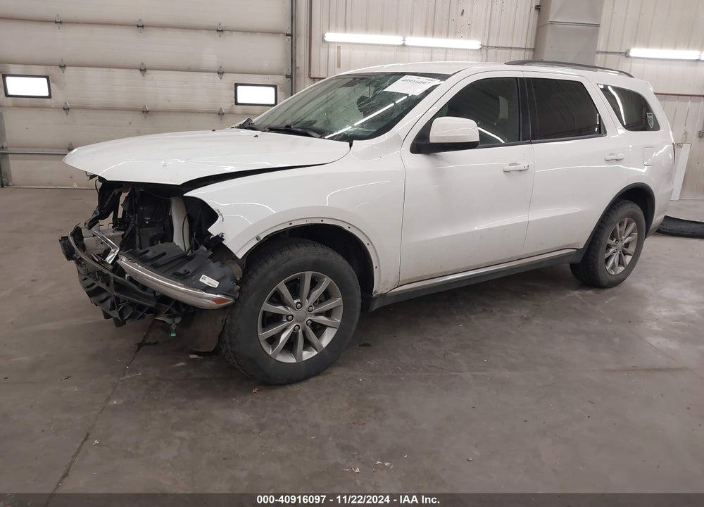 2017 DODGE DURANGO SXT AWD VIN: 1C4RDJAG6HC884159