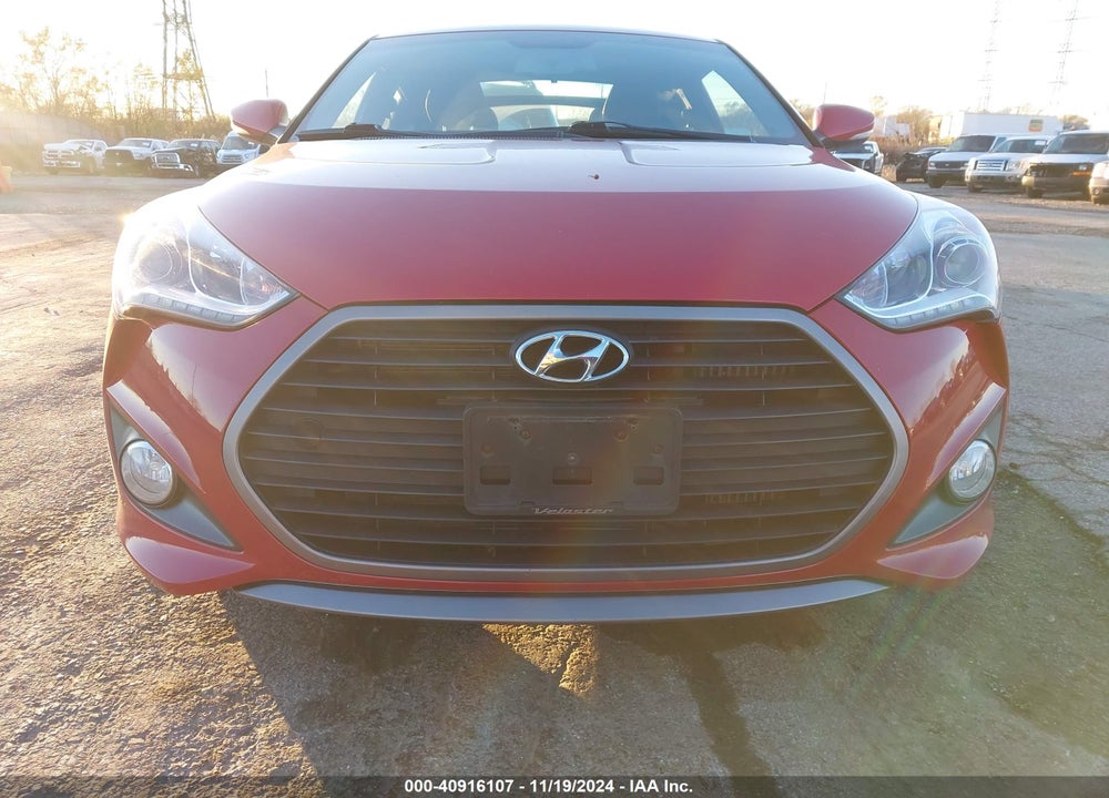2016 HYUNDAI VELOSTER TURBO VIN: KMHTC6AE8GU253468