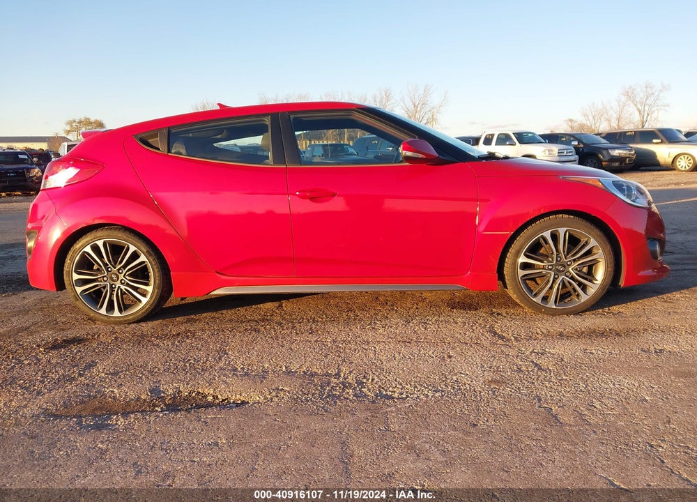 2016 HYUNDAI VELOSTER TURBO VIN: KMHTC6AE8GU253468