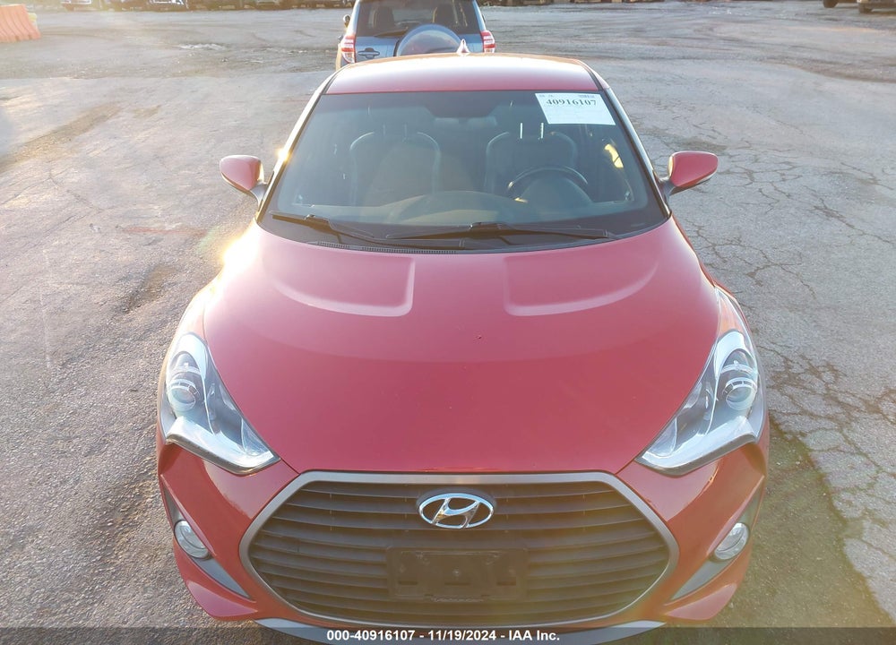 2016 HYUNDAI VELOSTER TURBO VIN: KMHTC6AE8GU253468