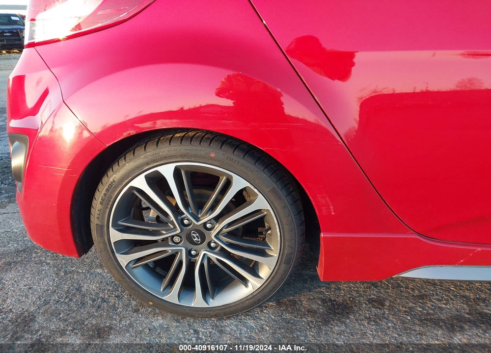 2016 HYUNDAI VELOSTER TURBO VIN: KMHTC6AE8GU253468
