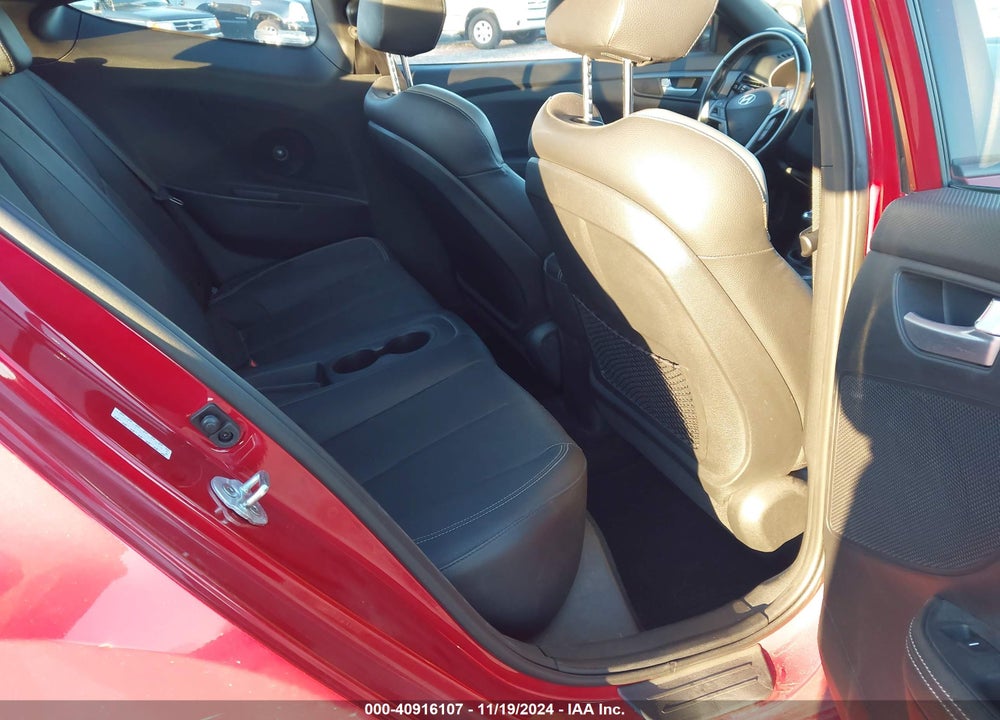 2016 HYUNDAI VELOSTER TURBO VIN: KMHTC6AE8GU253468