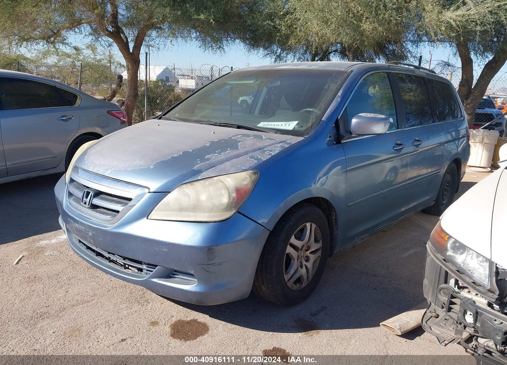 2006 HONDA ODYSSEY EX VIN: 5FNRL38446B030121