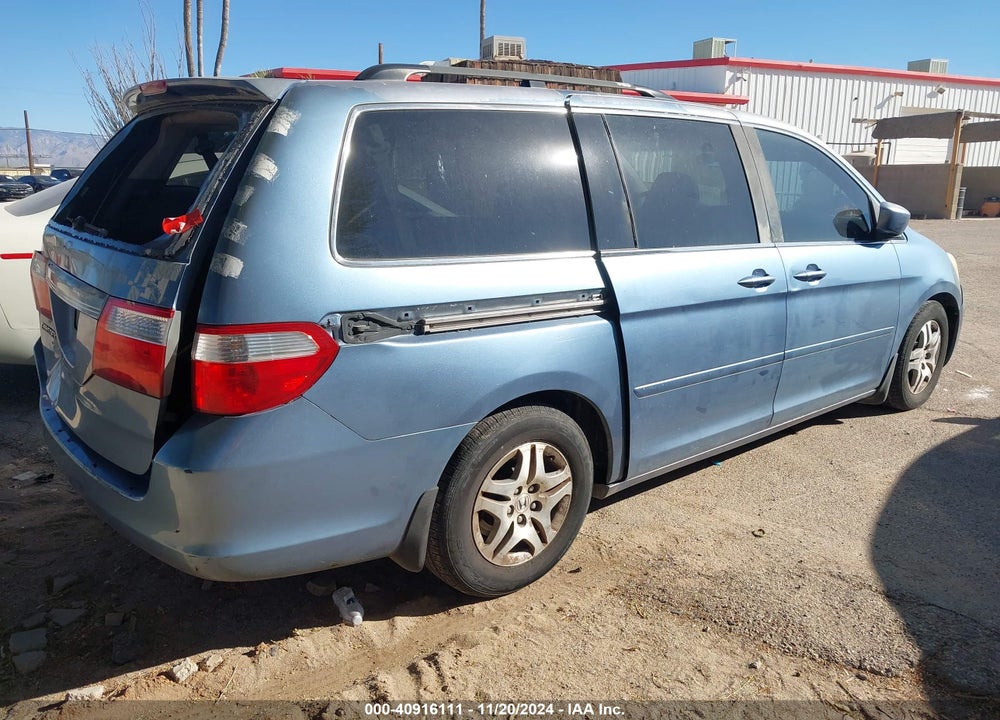 2006 HONDA ODYSSEY EX VIN: 5FNRL38446B030121