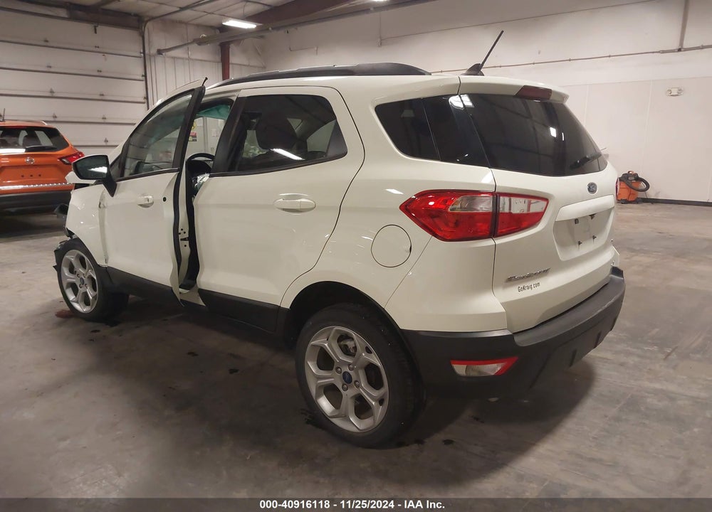 2022 FORD ECOSPORT SE VIN: MAJ6S3GLXNC469999