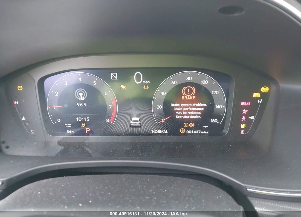 2024 ACURA INTEGRA A-SPEC VIN: 19UDE4H36RA020870