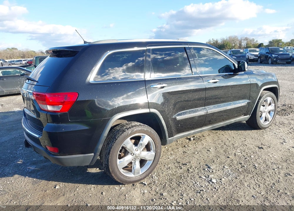 2011 JEEP GRAND CHEROKEE OVERLAND VIN: 1J4RR6GT7BC539694