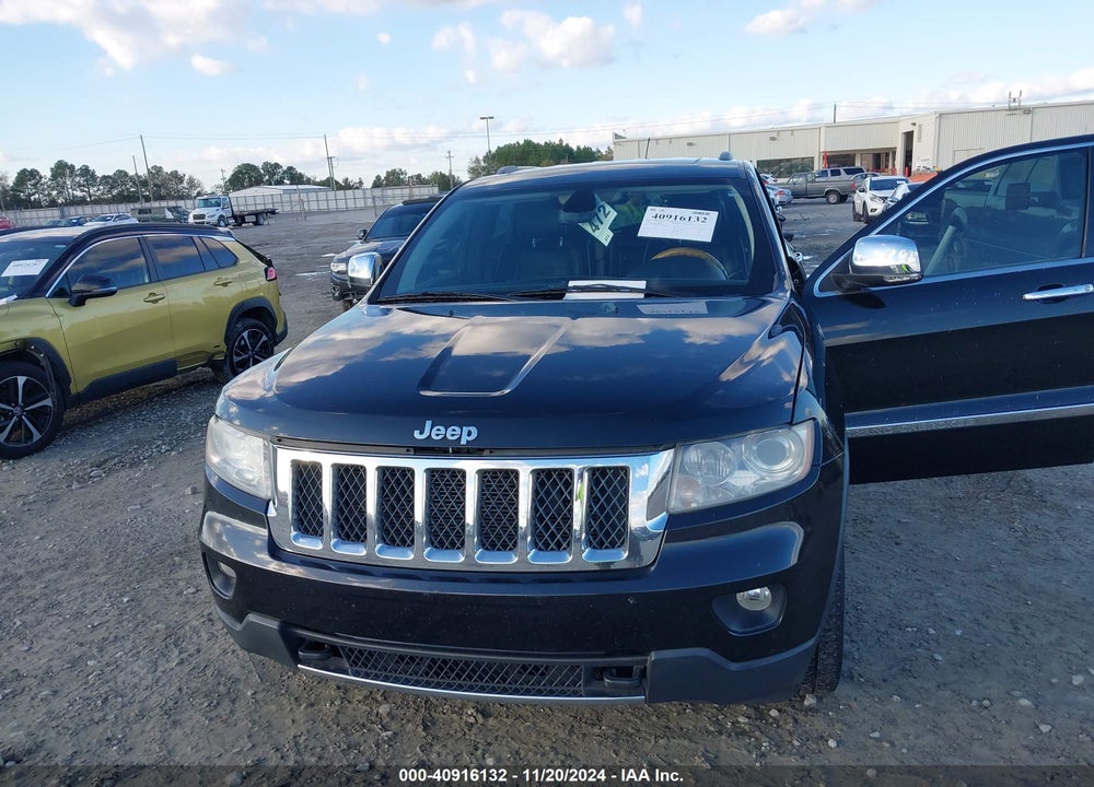2011 JEEP GRAND CHEROKEE OVERLAND VIN: 1J4RR6GT7BC539694