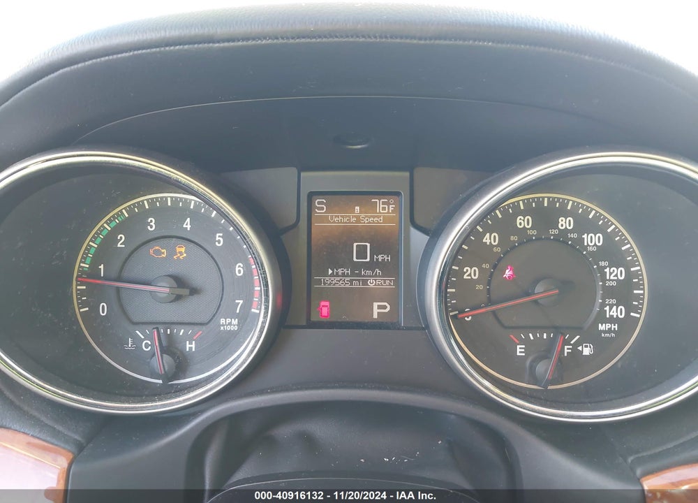 2011 JEEP GRAND CHEROKEE OVERLAND VIN: 1J4RR6GT7BC539694