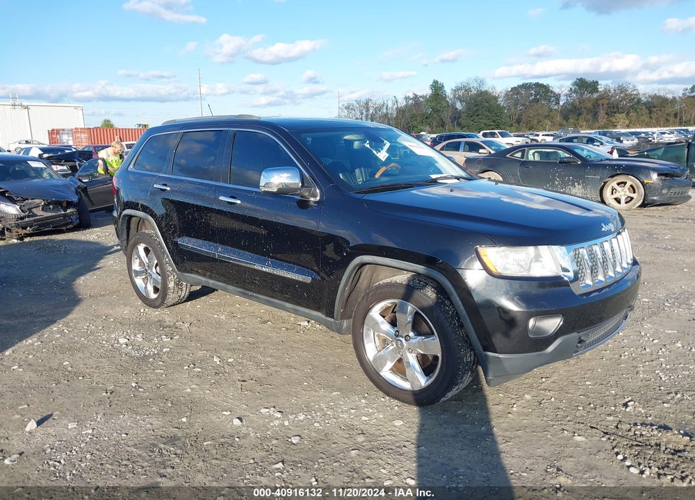 2011 JEEP GRAND CHEROKEE OVERLAND VIN: 1J4RR6GT7BC539694