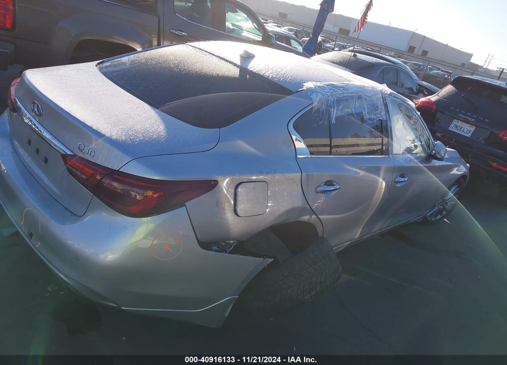 2019 INFINITI Q50 3.0T LUXE VIN: JN1EV7AP2KM543313