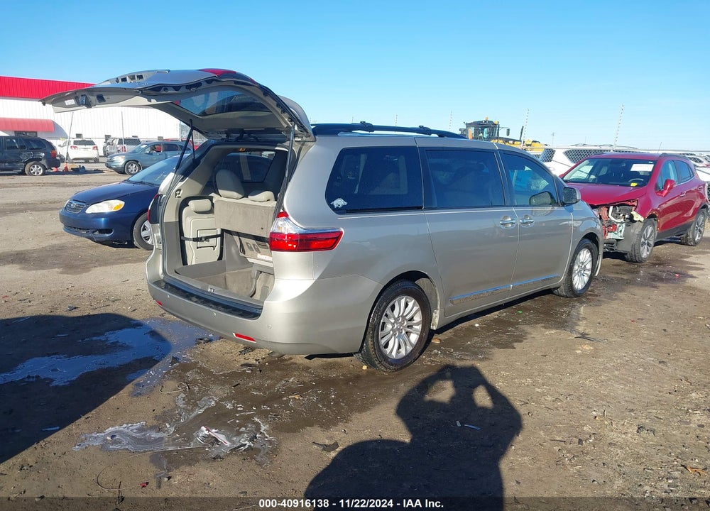 2015 TOYOTA SIENNA XLE LIMITED VIN: 5TDYK3DC0FS656465