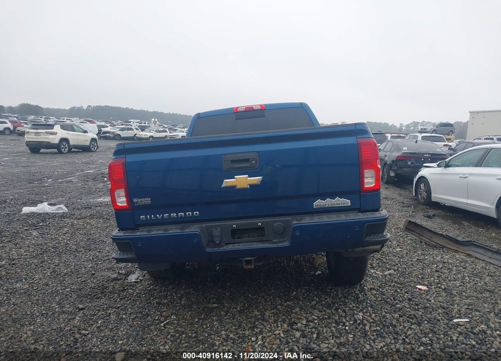 2018 CHEVROLET SILVERADO 1500 HIGH COUNTRY VIN: 3GCUKTEJ9JG112971