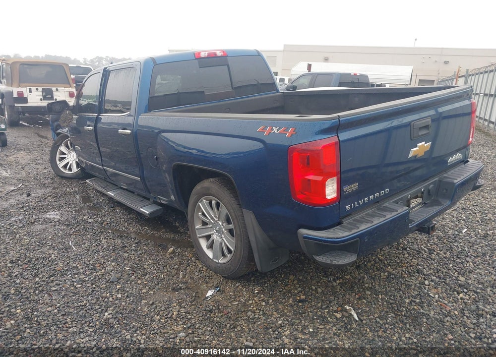 2018 CHEVROLET SILVERADO 1500 HIGH COUNTRY VIN: 3GCUKTEJ9JG112971
