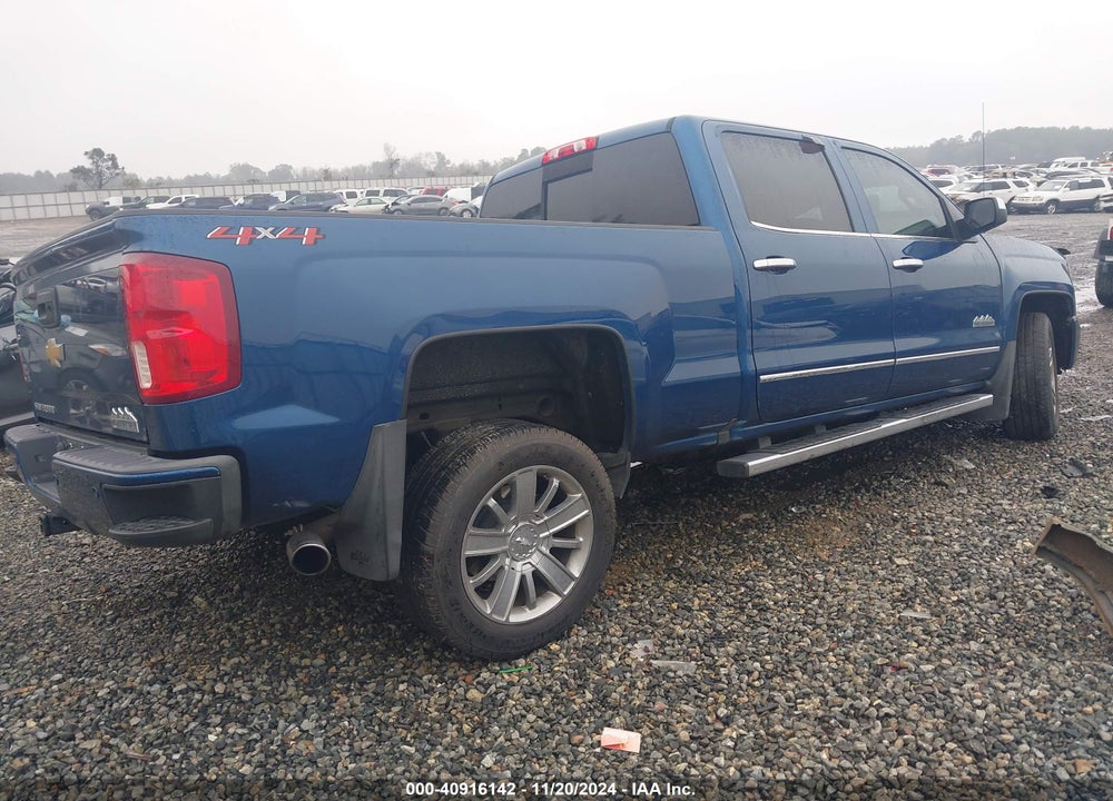 2018 CHEVROLET SILVERADO 1500 HIGH COUNTRY VIN: 3GCUKTEJ9JG112971