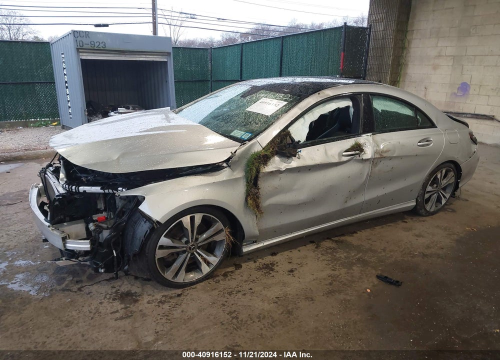 2018 MERCEDES-BENZ CLA 250 4MATIC VIN: WDDSJ4GB1JN638787