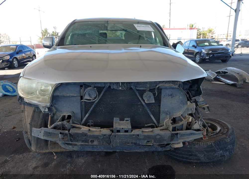 2012 DODGE DURANGO SXT VIN: 1C4RDHAG3CC138463